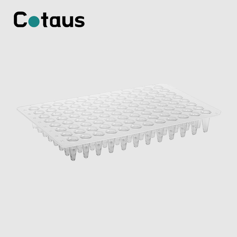 96 Well 0.1ml Transparent No Skirt PCR Plate