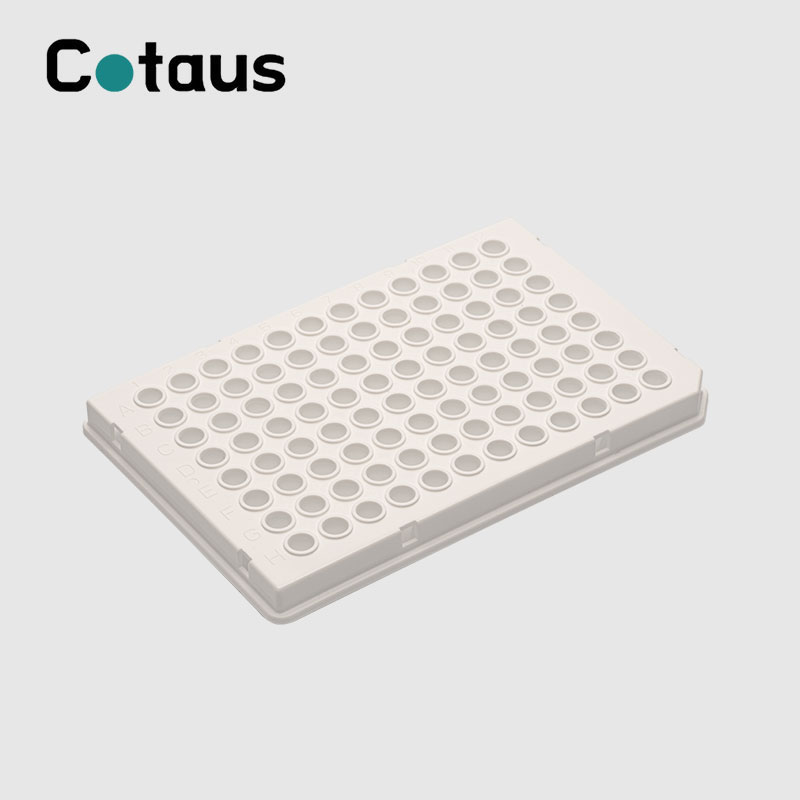 96 Well 0,1ml White Half Skirt PCR Plate